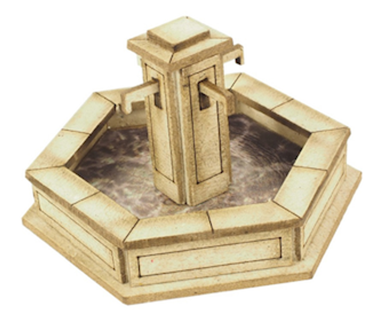 Metcalfe #PO522 Laser Cut Stone Fountain Kit