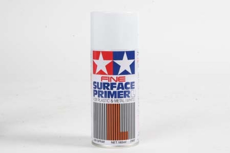 Tamiya #87064 Fine Surface Primer (Light Grey) 180ml