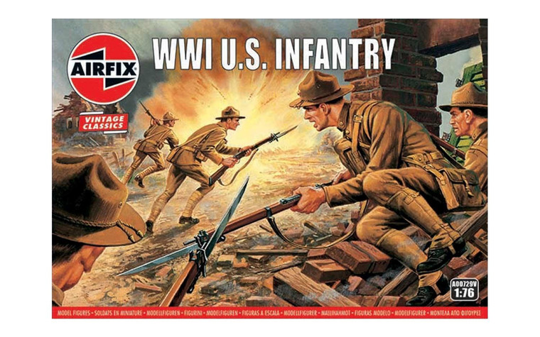 Airfix #A00729V 1/76 WWI U.S Infantry