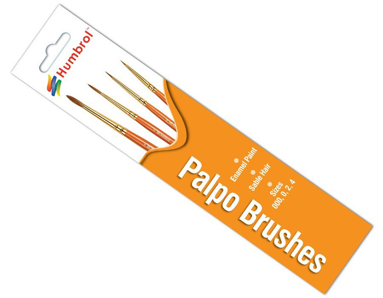 Humbrol #AG4250 Palpo Brush Set