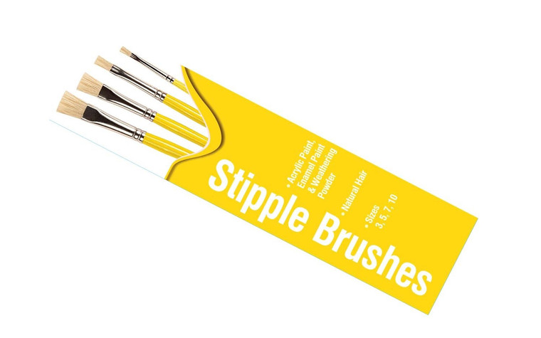 Humbrol #AG4306 Stipple Brush Set