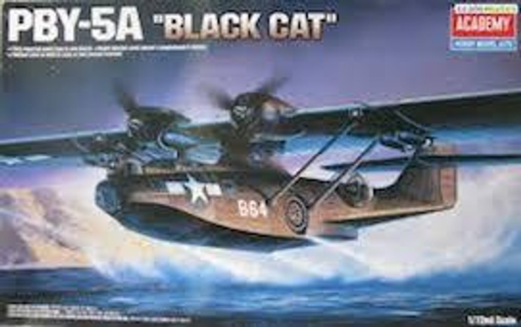 Academy #12487 1/72 PBY-5A Black Cat
