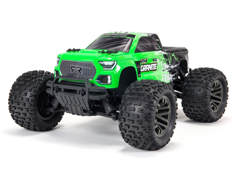 ARRMA #ARA4302V3T1 Ver.3 Granite 3S Brushless 4WD Monster Truck-Green