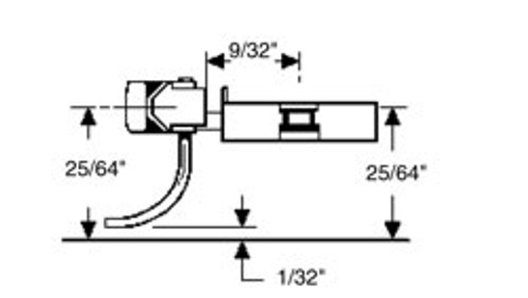 Kadee #146 Magne-matic "Standard" Head Metal "Whisker" Coupler