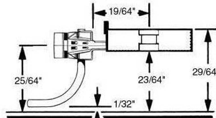 Kadee #158 "Scale" Whisker® Metal Couplers - Medium Centerset Shank