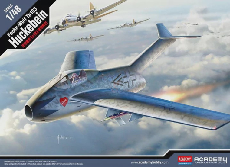 Academy #12327 1/48 Focke Wulf Ta183 Huckebein