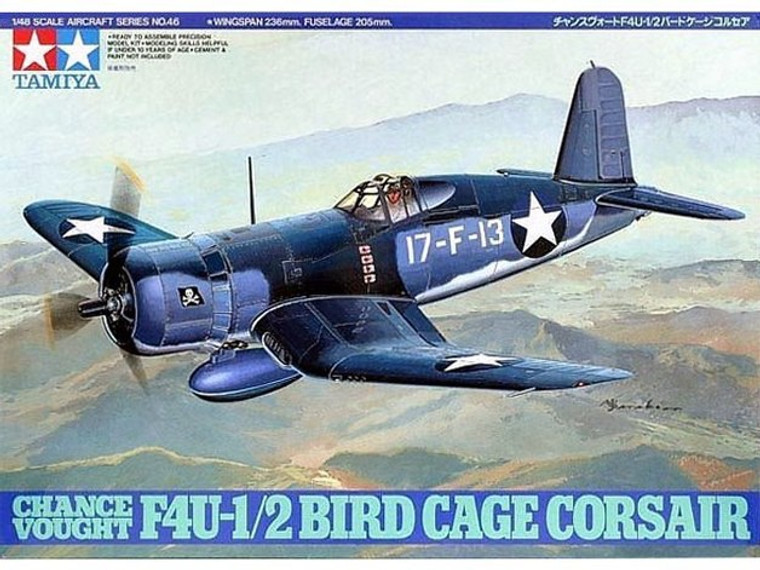 Tamiya #61046 F4U-1 Bird Cage Corsair Chance Vought