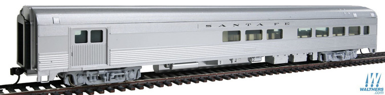 Walthers Mainline #910-30052 85' Budd Baggage-Lounge Santa Fe