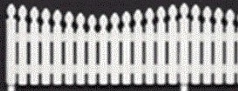 Tichy Train Group #293-8282 Fancy Picket Fence 5-6.5" Long Pieces (32.5" Total) HO Scale