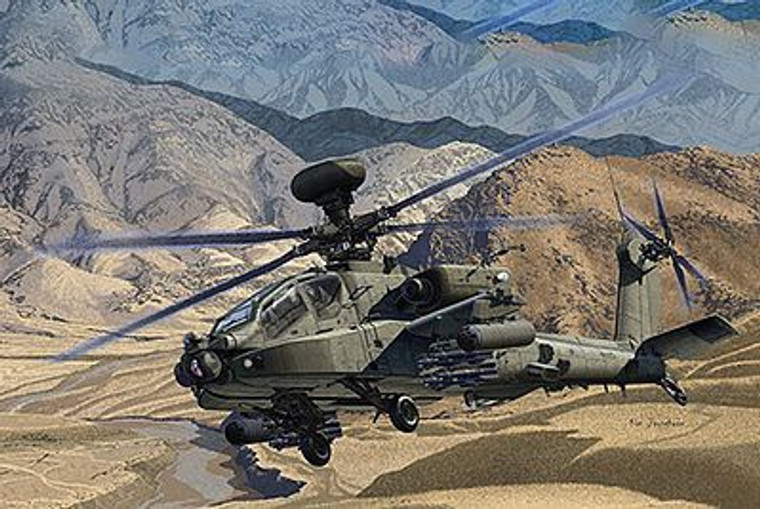 Academy #12537 1/72 British Army AH-64D "Afghanistan"