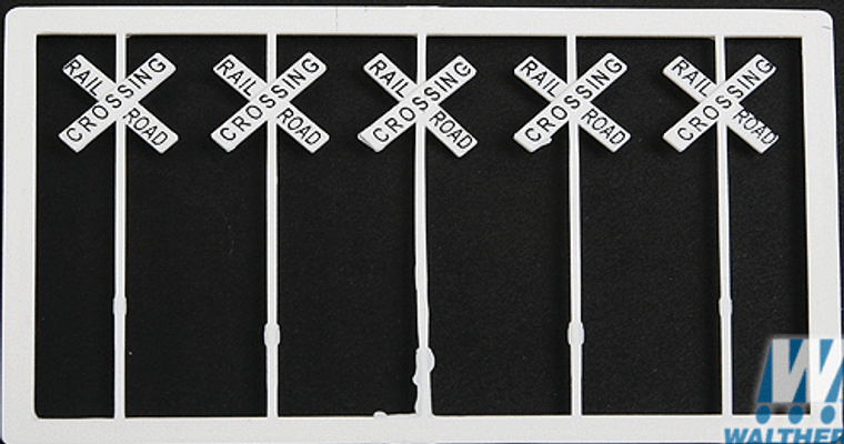 Tichy Train Group #8178 Crossing Signs 20 Pieces