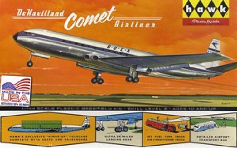 Hawk #HL512 1/144 DeHavilland Comet Airliner