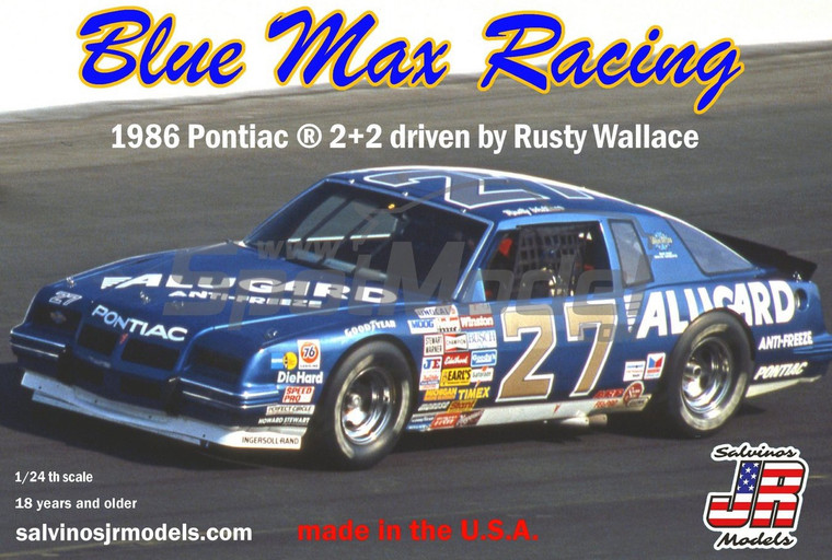 Salvinos Jr #BMGP1986B 1/24 1986 Pontiac 2+2- Rusty Wallace