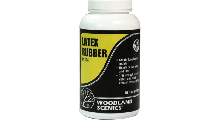 Woodland Scenics #C1204 Latex Rubber