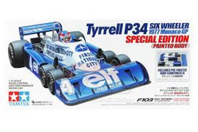 Tamiya #47392 1/10 1977 Tyrell P34 6 Wheeler