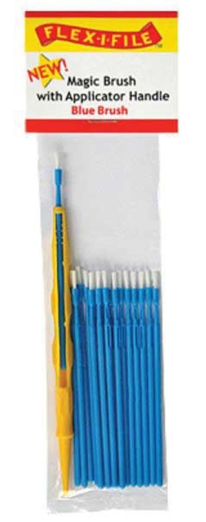 Flexi-File #M933001 Magic Brush w/ Applicator Handle (Blue)