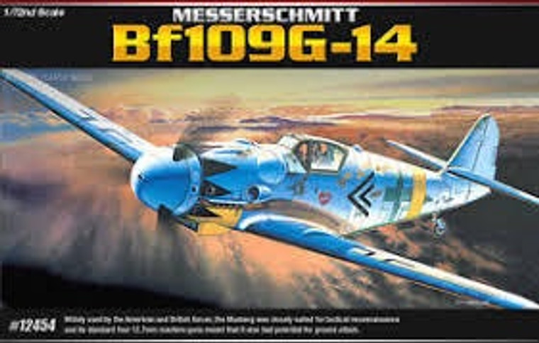 Academy #12454 1/72 Messerschmitt Bf 109 G-14