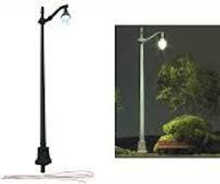 Just Plug #JP5639 N Scale 3 Street Lights-Arched Cast Iron