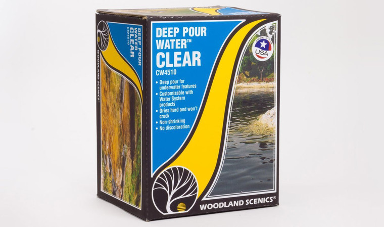 Woodland Scenics #CW4510 Deep Pour Water Clear