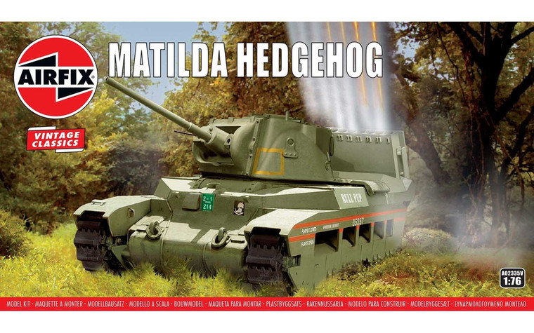 Airfix #A02335V 1/76 Matilda Hedgehog-Vintage Classics