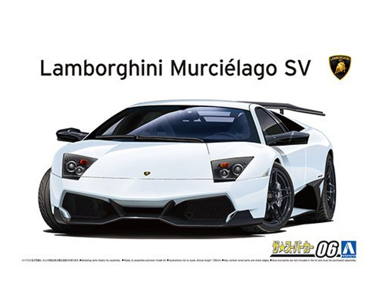 Aoshima #5901 1/24 Lamborghini Murcielago SV