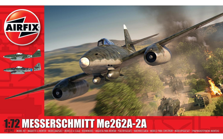 Airfix #A03090 1/72 Messerschmitt Me262A-2A