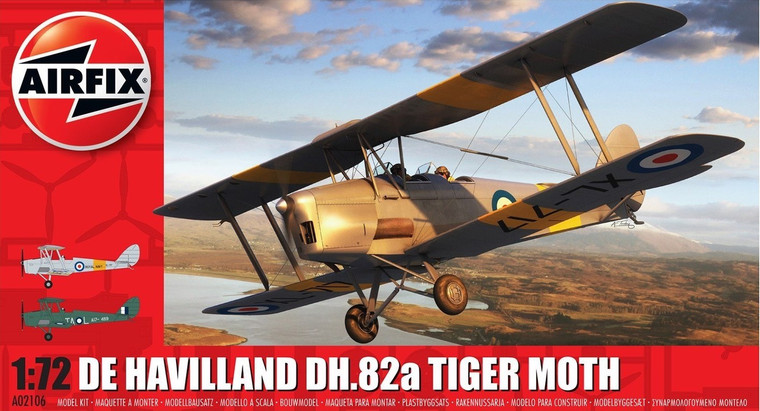 Airfix #A02106 1/72 De Havilland DH.82a Tiger Moth