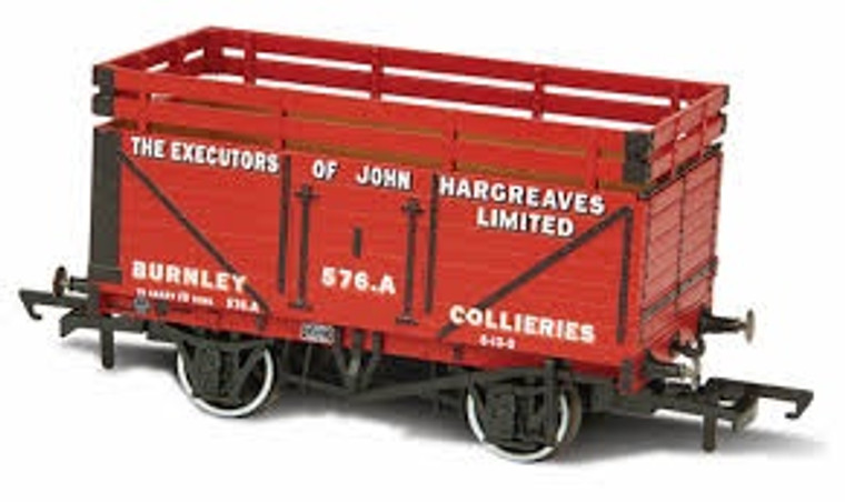 Oxford Rail #OR76CK7003 7Plank Mineral Wagon-Coke Rails