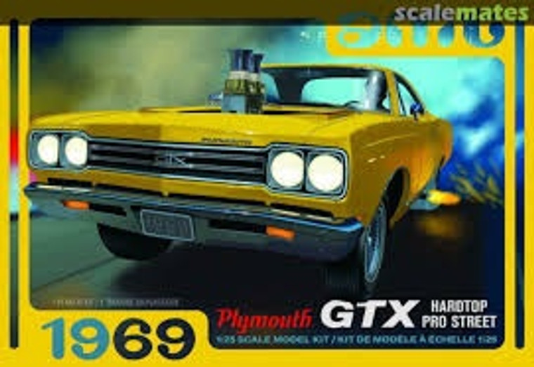 AMT #1180 1/25 1969 Plymouth GTX Hardtop Pro Street