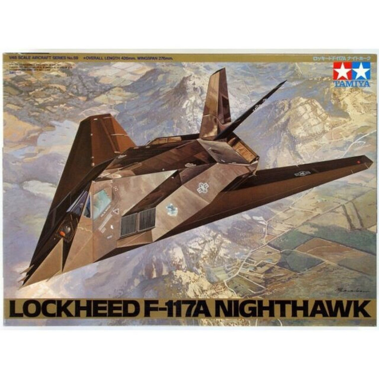 Tamiya #61059 1/48 Lockhead F-117A NightHawk