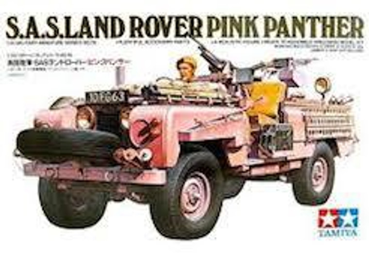 Tamiya #35076 1/35 S.A.S Land Rover "Pink Panther"