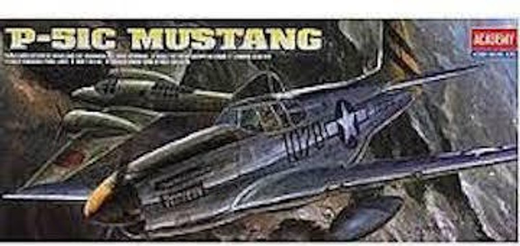 Academy # 12441 1/72 P51C Mustang