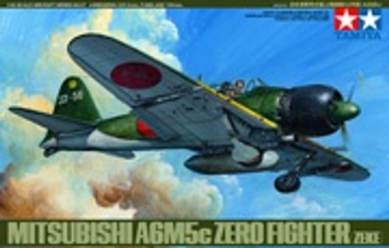 Tamiya #61027 1/48 Mitsubishi A6M5c Zero Fighter (Zeke)