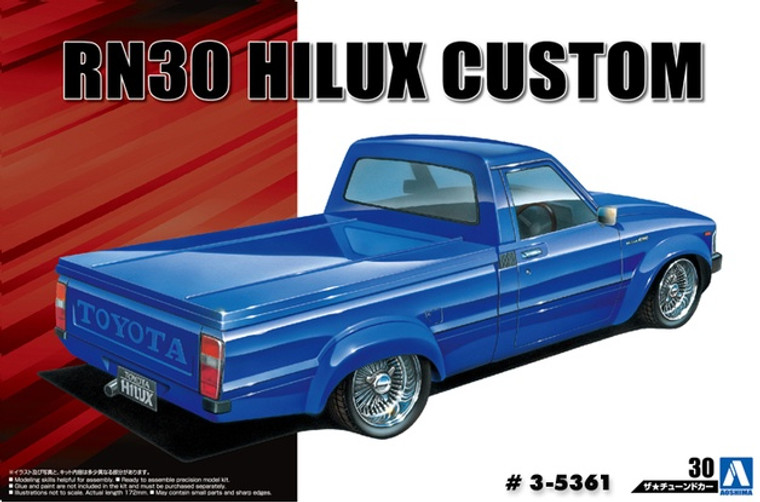 Aoshima #5862 1/24 RN30 Hilux Custom 1978