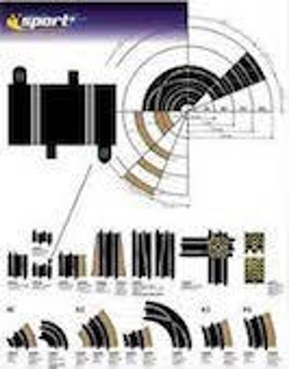 Scalextric   # C8200  QuarterStraight