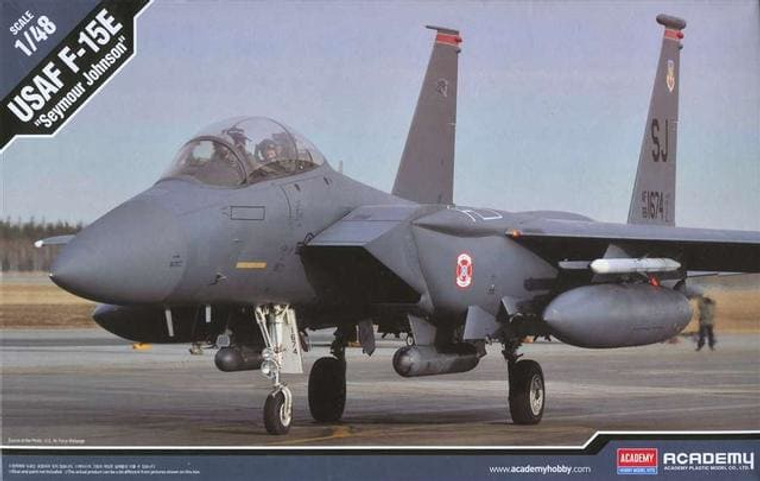 Academy #12295 1/48 USAF F-15E "Seymour Johnson"