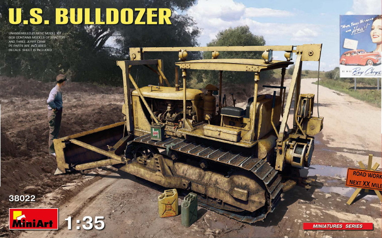 Miniart #38022 1/35 U.S Bulldozer