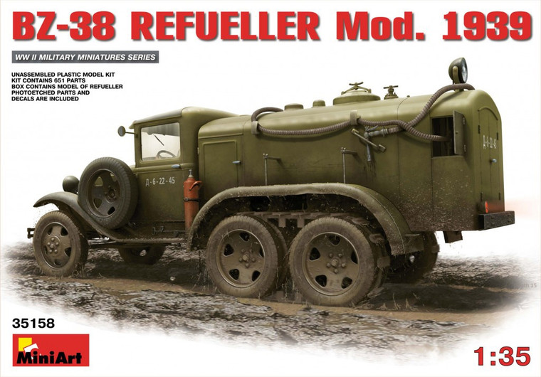 Miniart #35158 1/35 BZ-38 Refueler Mod.1939