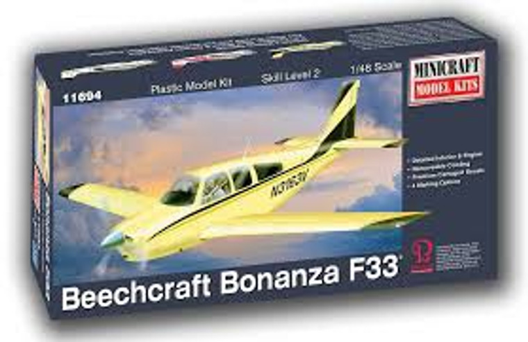 Minicraft #11694 1/48 Beechcraft Bonanza F33