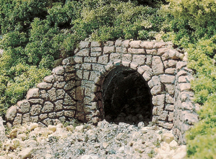 Woodland Scenics # C1264 HO. Random Stone  Culverts (2)