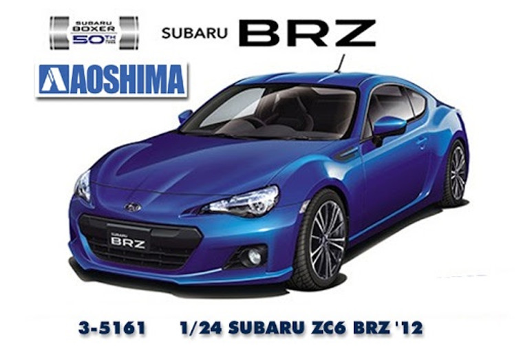 Aoshima #5161 1/24 Subaru ZC6 BRZ