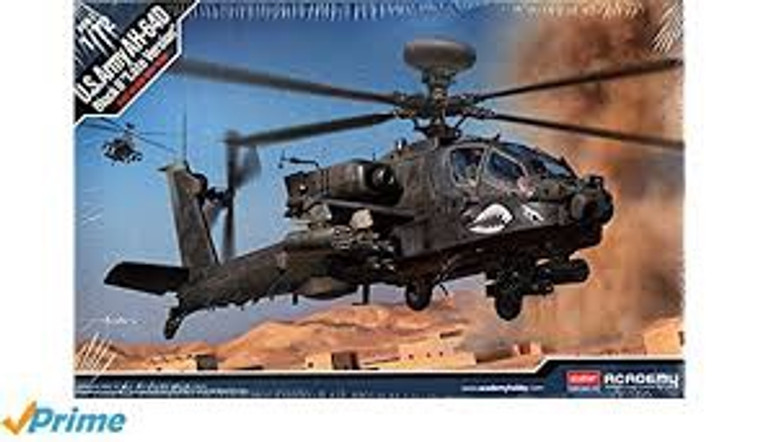 Academy #12551 1/72 U.S Army AH-64D Block ll "Late Version"