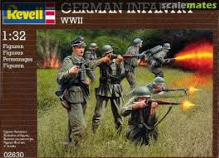 Revell #02630 1/32 German Infantry-WWII