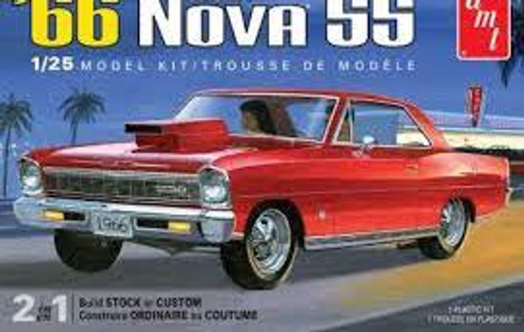 AMT #1198 1/25 1966 Chevy Nova SS