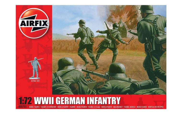 Airfix #A00705V 1/72 WWII German Infantry