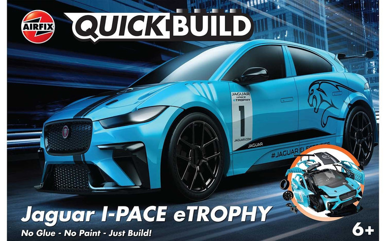 Airfix #J6033 Jaguar I-Pace eTrophy Quick Build