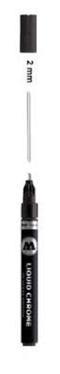 Molotow #MO703102 Liquid Chrome Marker-2mm