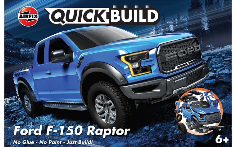 Airfix #J6037 Ford F-150 Raptor-Quick Build