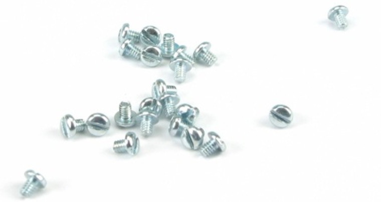 Athearn #ATH99000 Round Head Screws 2.56 x1/8 (24pce)