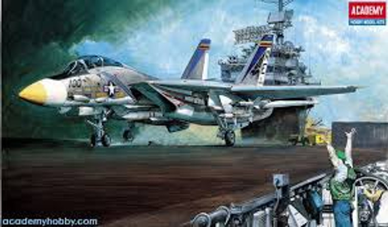 Academy #12253 1/48 U.S Navy Fighter F-14A Tom Cat